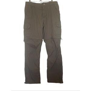 Kuhl Mens Khaki Renegade Stealth Convertible Cargo Hiking Pants Size 32x30
